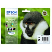 Epson T089540 Multipack 4 colori Nero,Ciano,Magenta e Giallo