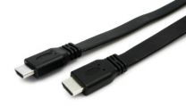NVS Cavo Flat HDMI HI-SPEED + Ethernet - Lunghezza 1,5 mt
