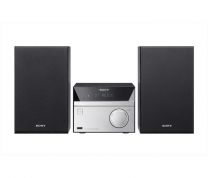 Sistema Hi-Fi Sony CMT-SBT20B Lettore CD Radio FM/DAB Bluetooth 12W Nero/Argento
