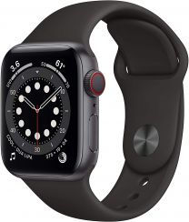 Apple Watch Series 6 GPS + Cellular 40 mm Cassa in alluminio grigio