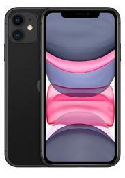 Apple Iphone 11 da 64 GB Display 6.1" Doppia fotocamera da 12MP Nero