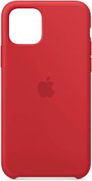 Custodia Apple in Silicone per iPhone 11 Pro Rosso