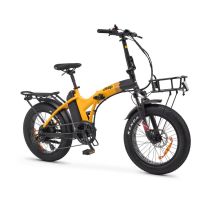 JEEP SONORAN - e-bike Bici Elettrica Pieghevole Velocità max 25 Km/h Ruote 20 Pollici colore Nero E Oro 
