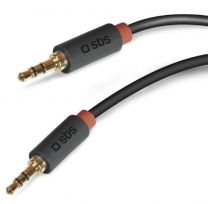 SBS TECABLE35KR 1.5m 3.5mm 3.5mm Nero cavo audio