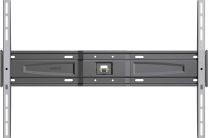 Meliconi Slimstyle Plus 600 S, supporto fisso ultra sottile da parete per TV a schermo piatto da 50’’ a 82’, VESA 300-400-600, colore nero, adatto anche per TV OLED