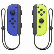 Controller Nintendo Switch Set da 2 Joystick Blu e Giallo Neon