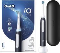 Oral-B Spazzolino Elettrico Ricaricabile iO 3N, Sensore di Pressione, Timer Anello Luminoso, 3 Modalità di Spazzolamento