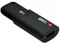 Emtec B120 Click Secure unità flash USB Nero 64 GB 
