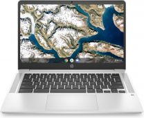 HP Chromebook 14a-na0037nl 14" Intel® Celeron® 8 GB LPDDR4-SDRAM 128 GB Wi-Fi Argento