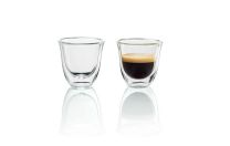 De’Longhi bicchiere da caffè Trasparente 2 pz