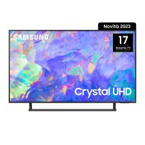 Samsung Series 8 TV UE43CU8570UXZT Crystal UHD 4K, Smart TV 43" Dynamic Crystal color, OTS Lite, Titan Gray 2023