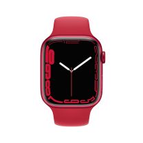 Apple Watch Series 7 GPS 45mm (PRODUCT)RED Cassa in Alluminio con Sport Band