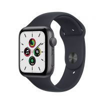 Apple Watch SE GPS 44mm Cassa in Alluminio Grigio scuro con Cinturino Sport Mezzanotte