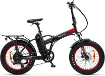 ARGENTO BIKE E-bike ARBI220010 Nero/rosso
