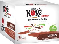 Kimbo Kose Deciso - 150 cialde per caffè espresso 44 mm