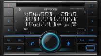 Kenwood Radio digitale cristallina DPX-7300DAB Nero