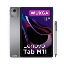 Scopri il potente Lenovo Tab M11 + penna con processore MediaTek Helio G88, 128 GB / 4GB Ram. Ideale per lavoro e svago, disponibile in elegante Luna Grey.
