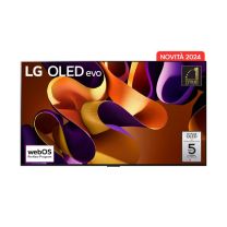 LG OLED evo G4 83'' Serie OLED83G45LW, 4K, 4 HDMI, Dolby Vision, SMART TV 2024 - argento