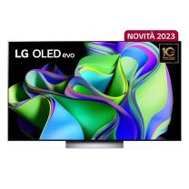 LG Smart TV OLED UHD 4K 77 OLED77C34LA Argento