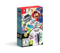 Nintendo Switch - Super Mario Party (codice gioco digitale) + Coppia di Joy-con Viola pastello e Verde pastello
