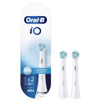 Oral-B Testine Di Ricambio iO Ultimate Clean, 2 Pezzi