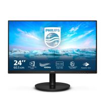 Scopri il monitor Philips V Line 241V8LAB/00: LED LCD 23.8", Full HD, design elegante in nero. Perfetto per lavoro, intrattenimento e gaming, con tecnologia per il comfort degli occhi.