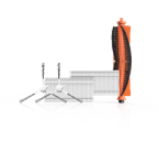 Kit ricambi per robot RC3: 2 spazzole laterali, 2 filtri HEPA, 1 spazzola principale