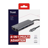 Trust - Dalyx USB tipo-C 1000 Mbit/s Argento