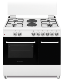 Cucina Schaub Lorenz 90x60 Cm INOX - Forno Elettrico Multifunzione Classe A, 5 Fuochi - Foto 3