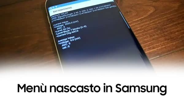 Menu segreto Samsung: come accedere
