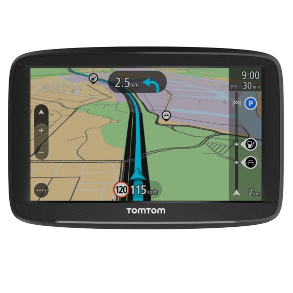 Touch Screen da 5 pollici Navigatore per auto portatile Navigazione GPS 128M 4GB FM Europa Mappa gratuita Europe Suuonee Navigazione GPS 